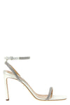 bridal satin sandals