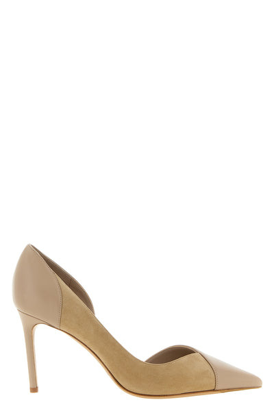 alexandre birman patricia heels feature an asymmetrical dorsay silhouette tha