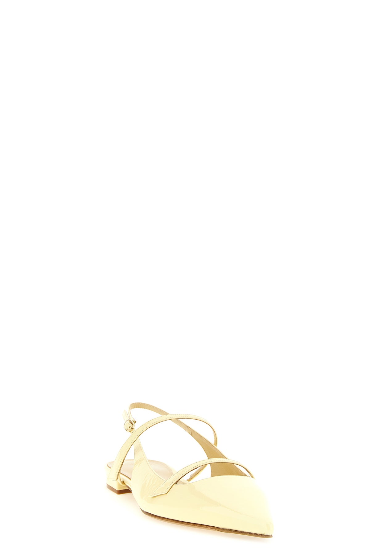 tita patent leather slingbacks
