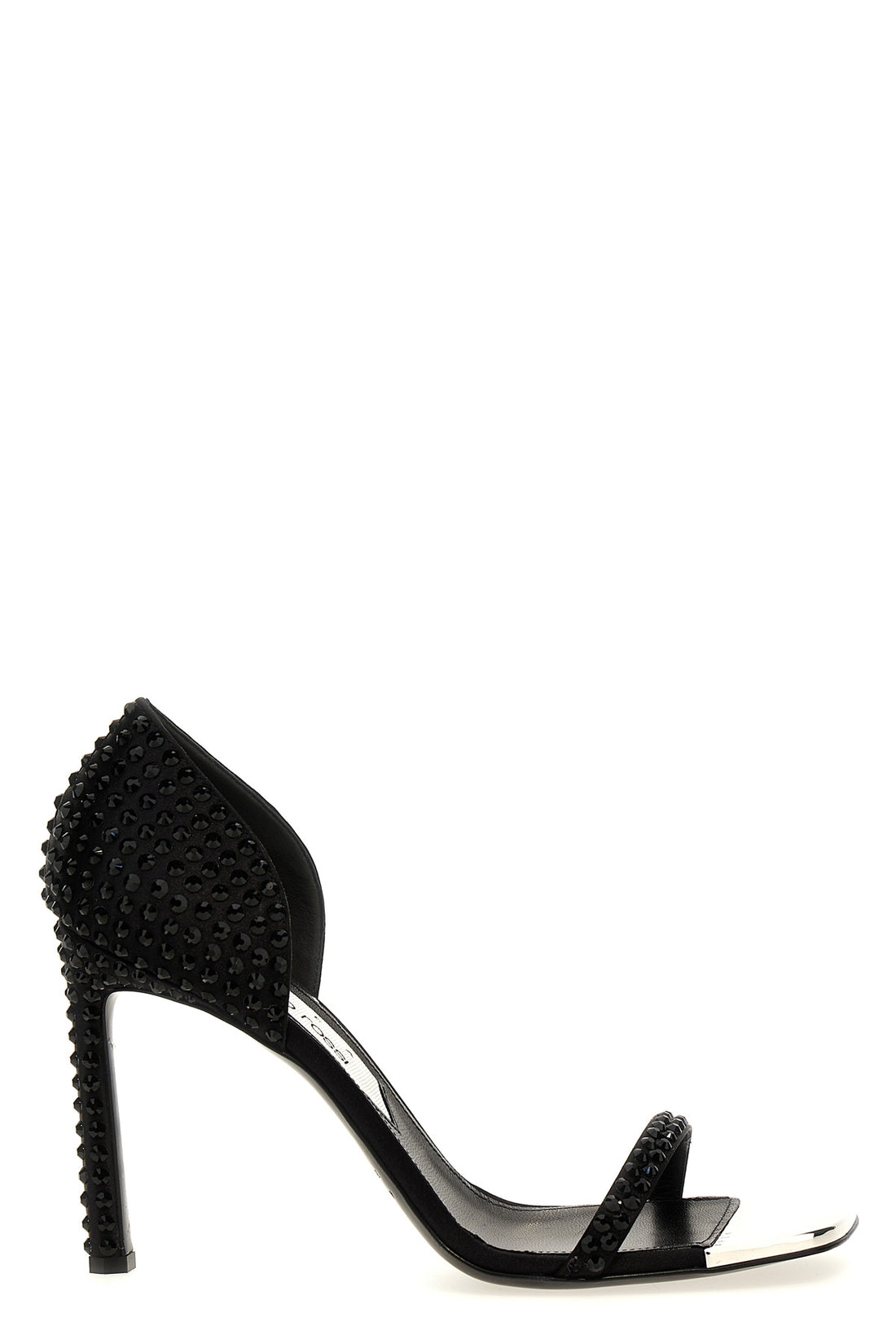 SERGIO ROSSI 35.5 sergio rossi x area area dagger satin sandals