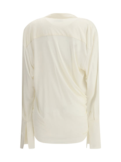 FRANCESCO MURANO 40 draped over shirt
