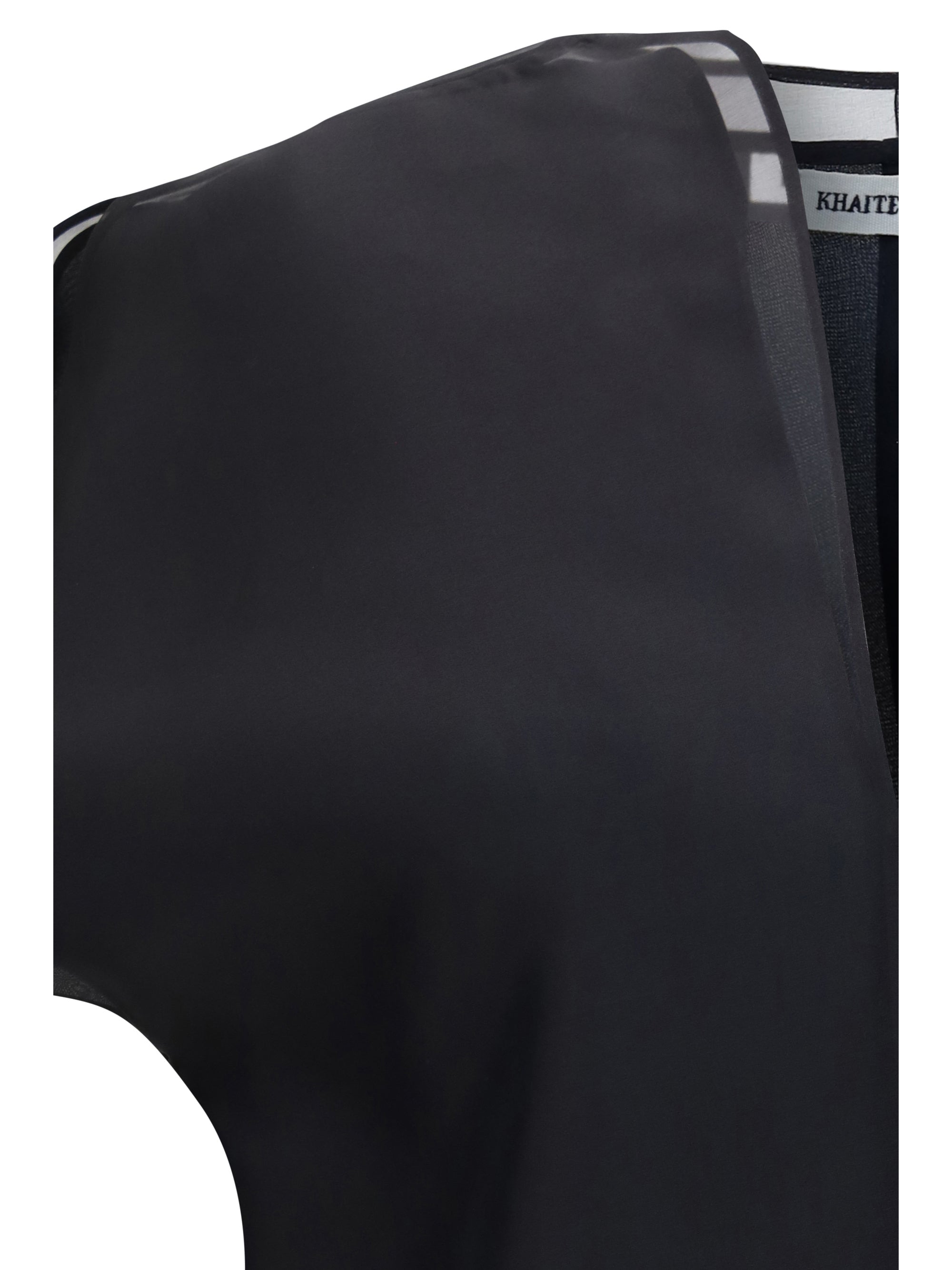 briar silk organza top