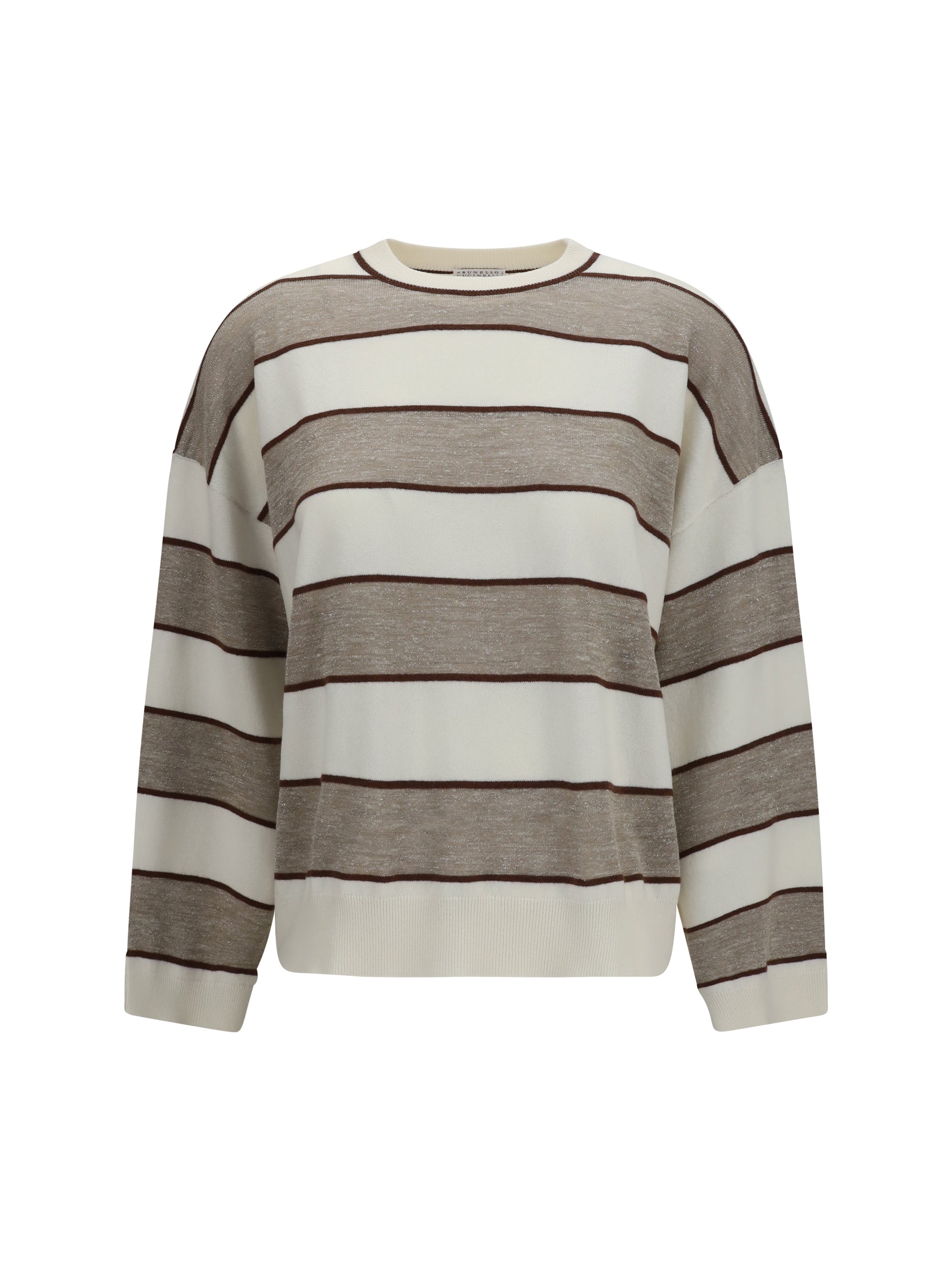 striped long-sleeve sweater
