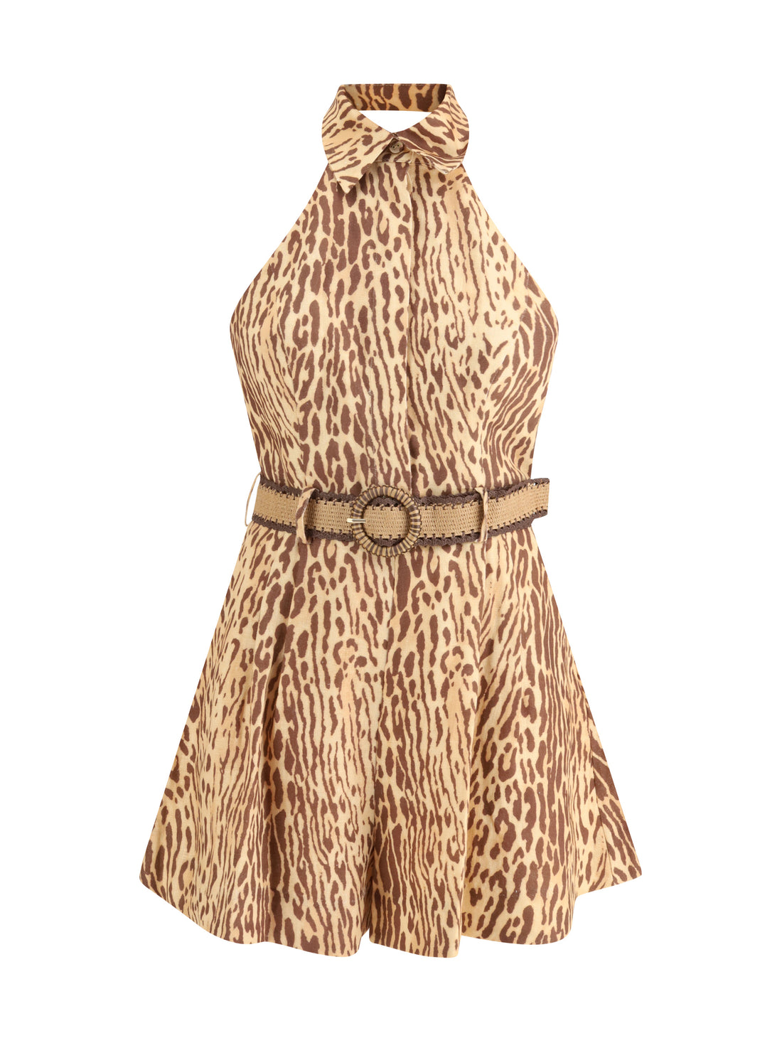 ZIMMERMANN 2 leopard short dress