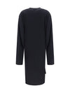 twisted-knot cotton dress