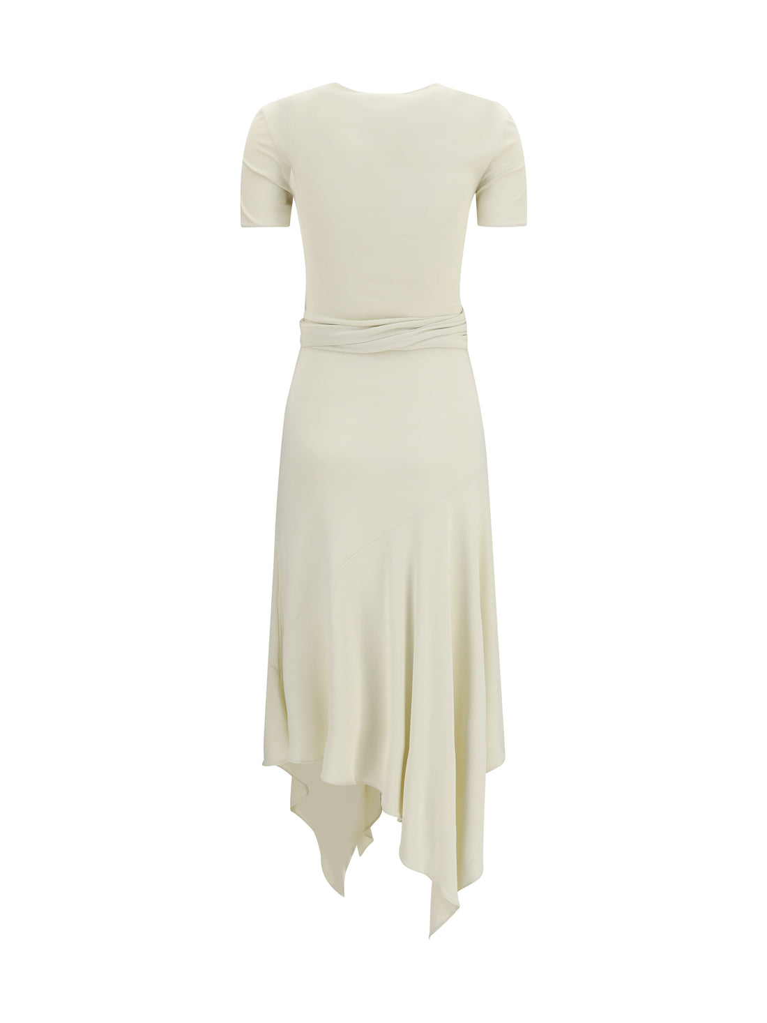 ALAIA 36 belted jersey dress