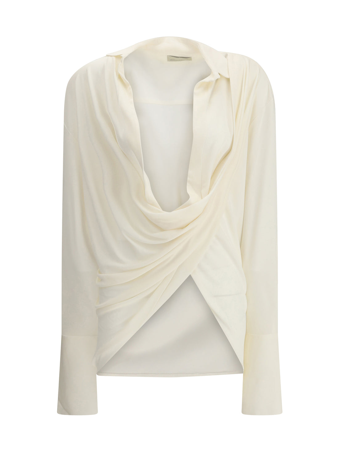 FRANCESCO MURANO 40 draped over shirt