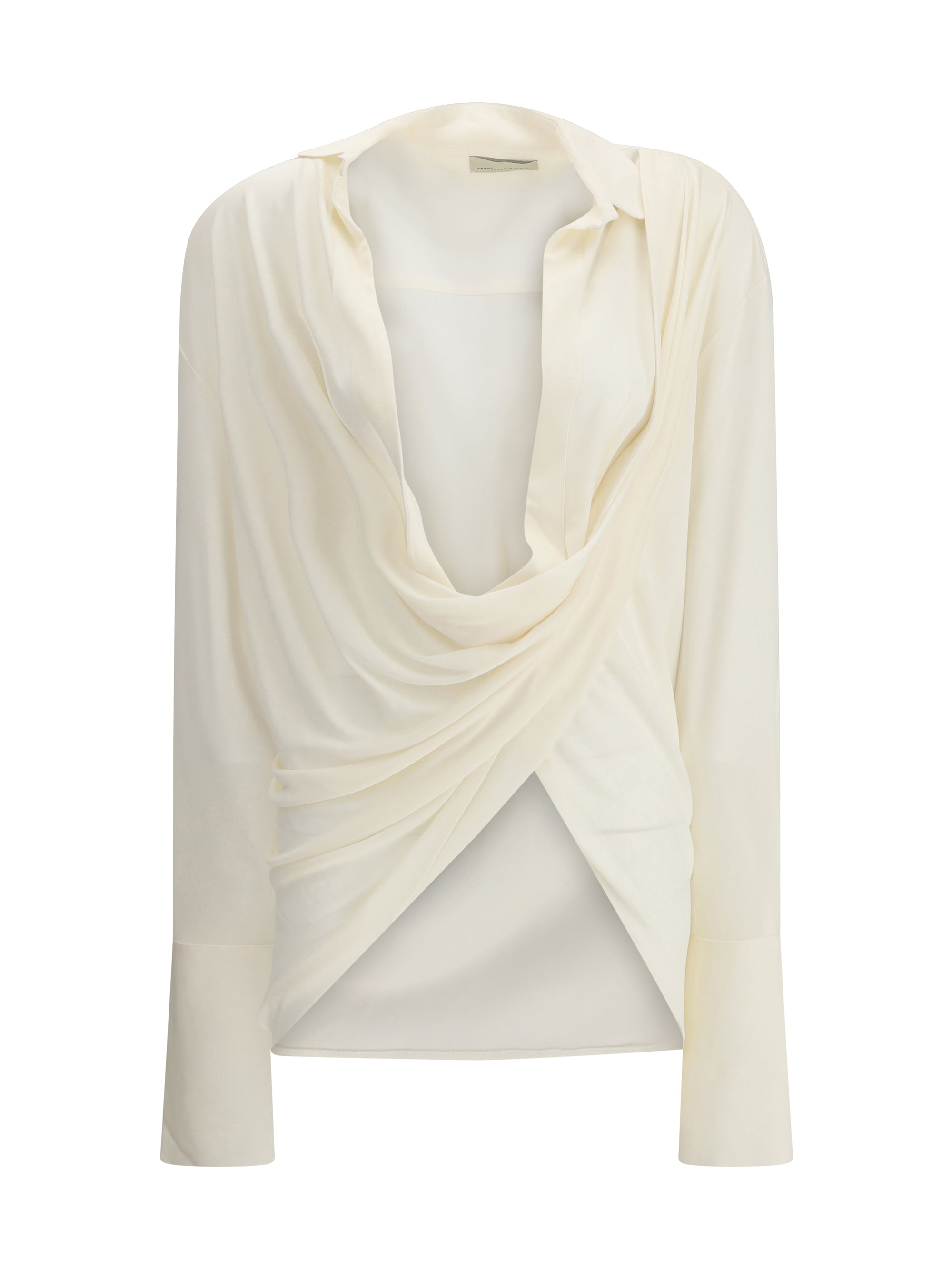 FRANCESCO MURANO 40 draped over shirt