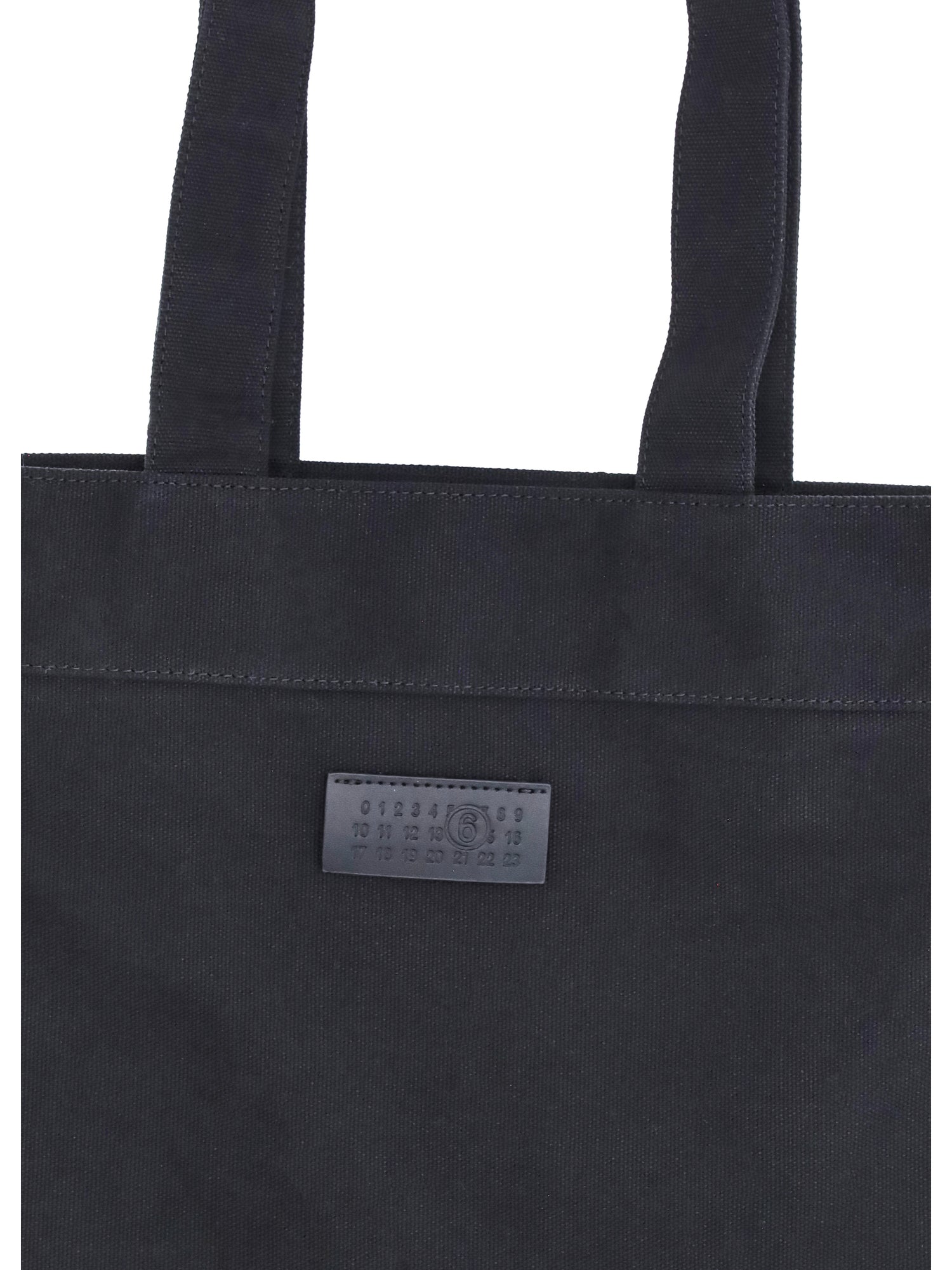 MM6 OS logoed tote bag