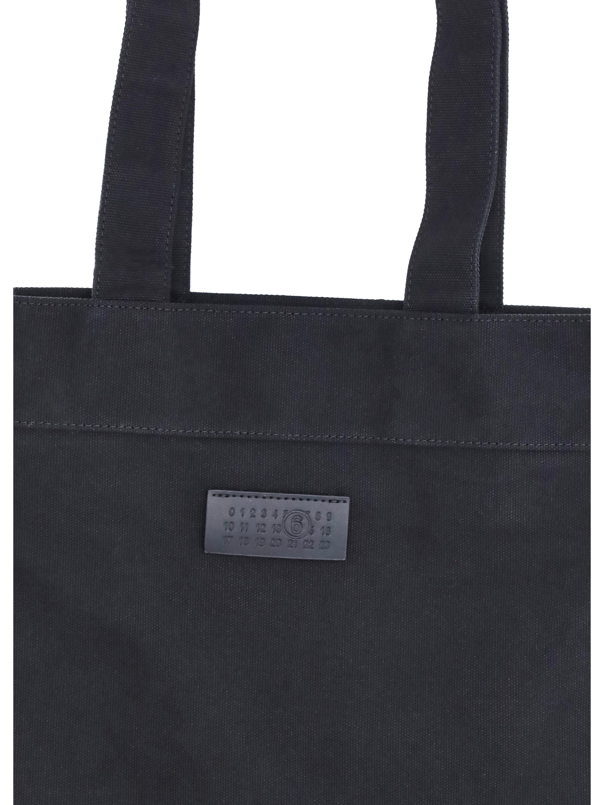 MM6 OS logoed tote bag