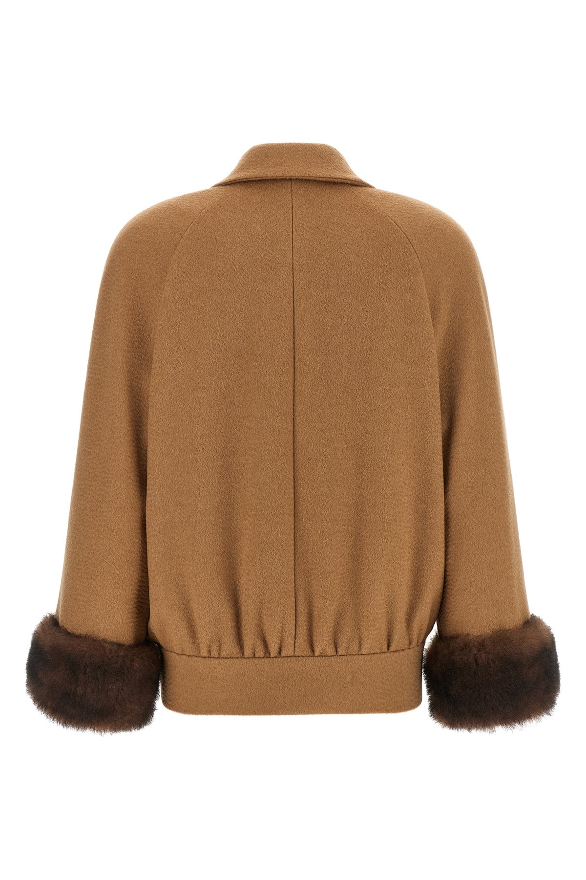 the valentino garavani caban redefines the codes of outerwear through a structur