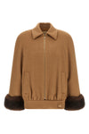 the valentino garavani caban redefines the codes of outerwear through a structur