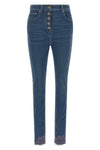 valentino garavani jeans redefine the everyday silhouette through a high-waisted