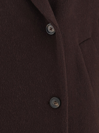 BRUNELLO CUCINELLI 44 long cashmere coat