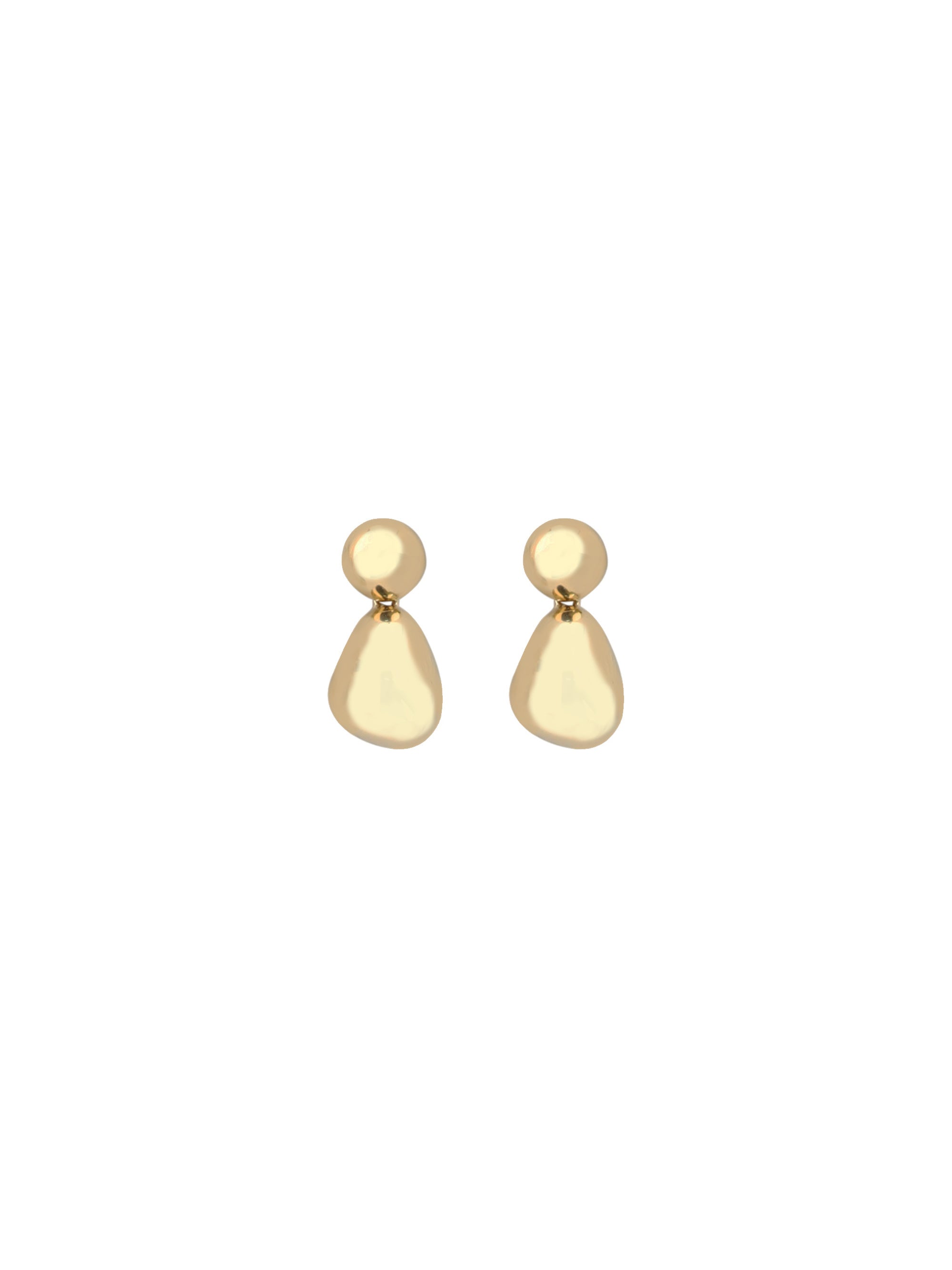 PHOEBE PHILO OS double ball earrings