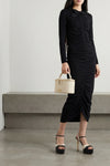 stretch viscose cardigan