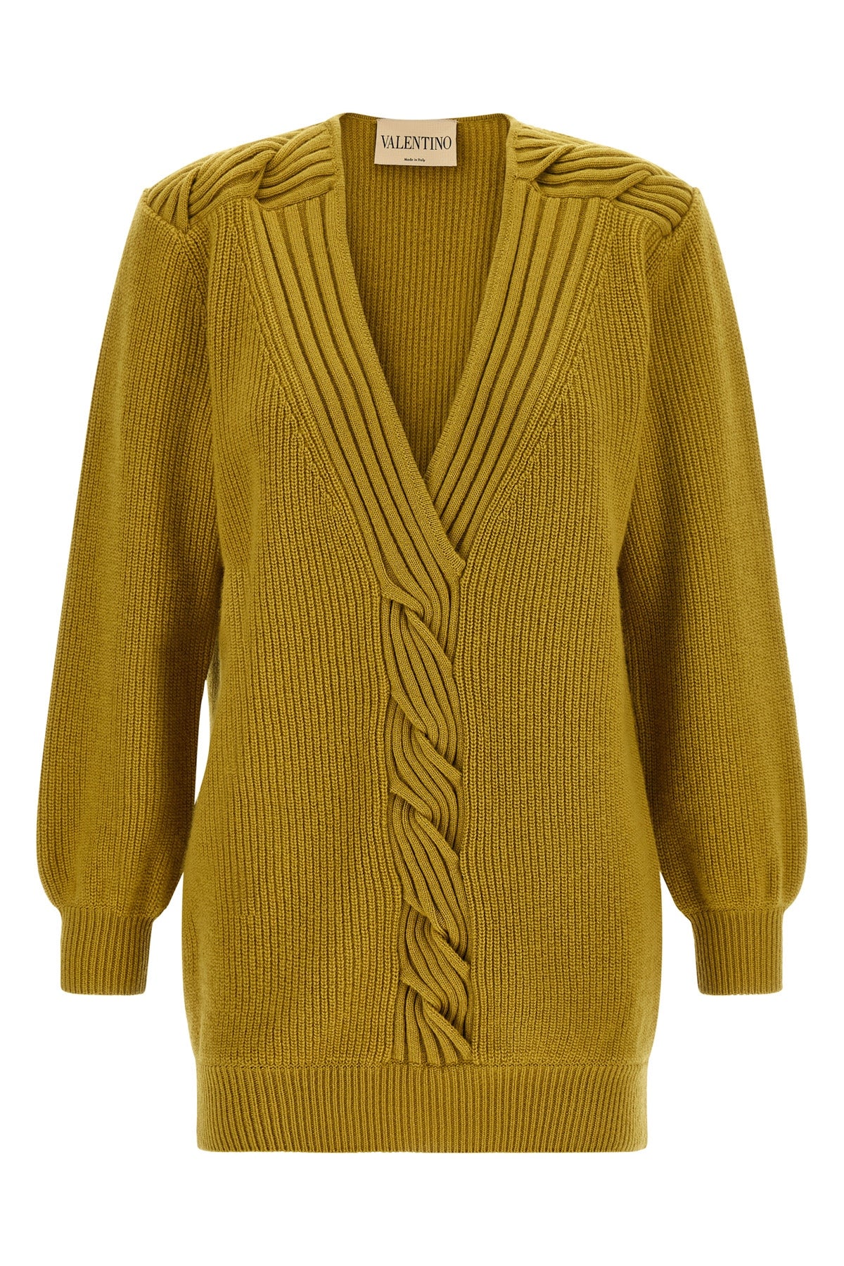 the valentino garavani sweater in pure virgin wool redefines the codes of knitwe