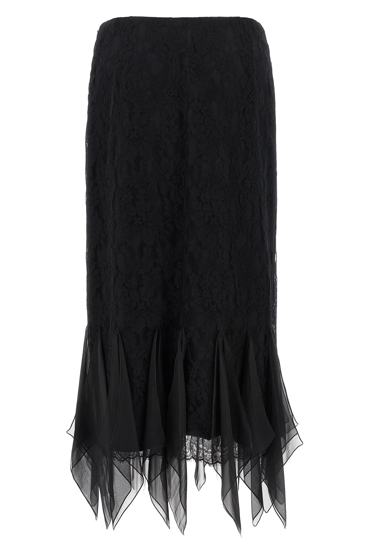 lace midi skirt