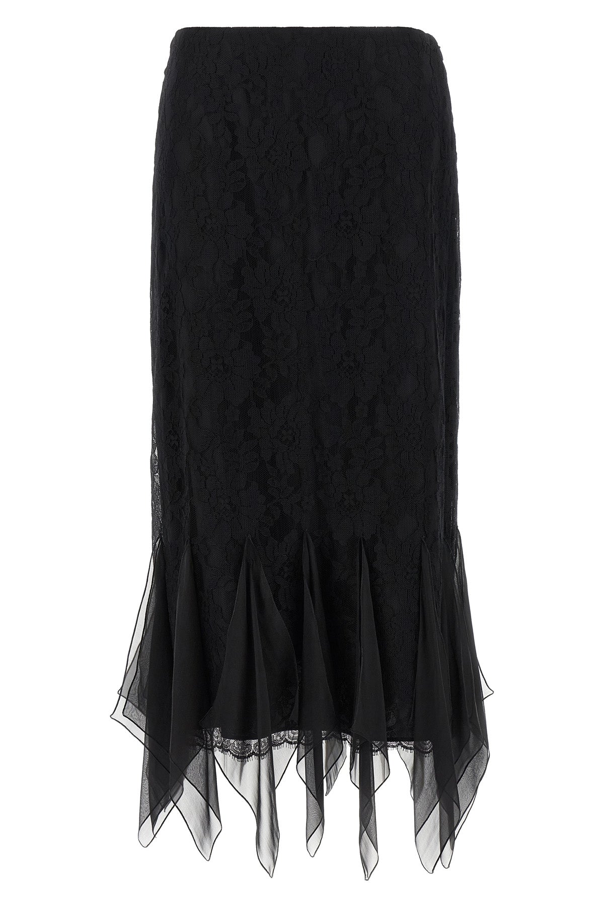 lace midi skirt