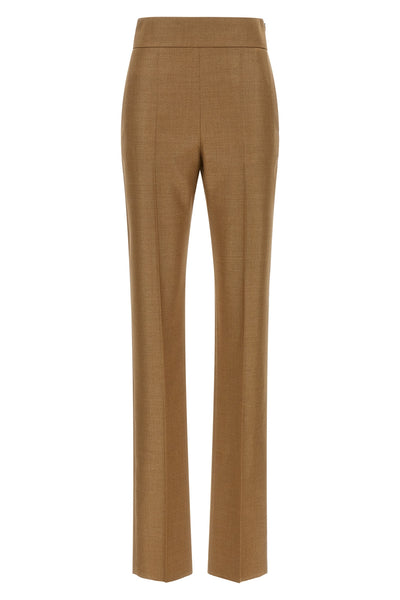 valentino garavani textured silk wool pants sets a new standard in contemporary
