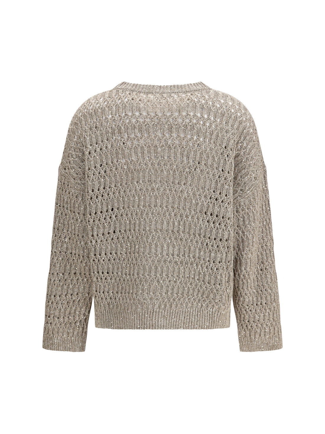 BRUNELLO CUCINELLI XL openwork sweater