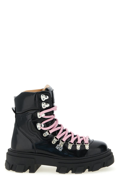 cleated mountain leather effect oleatex® box boots