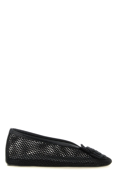 jenny openwork mesh ballet flats