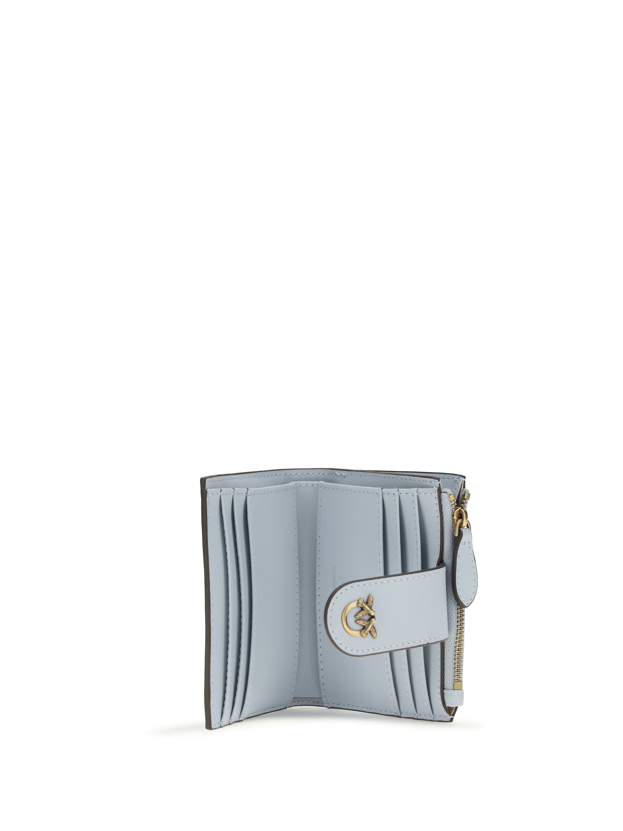 wallet with logo
