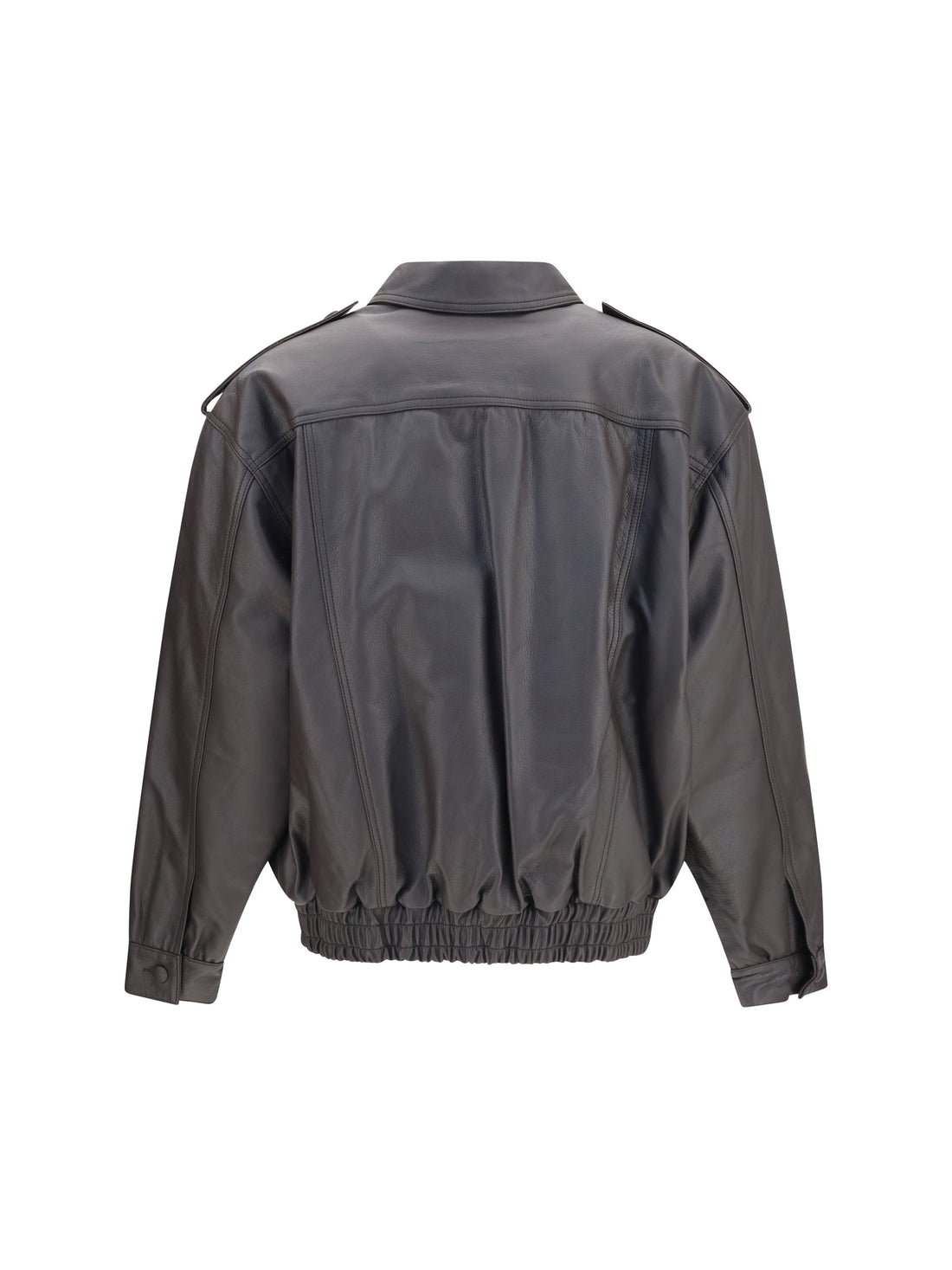 BLAZÈ MILANO 0 charlie ares leather bomber jacket