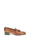 serge tassel calfskin loafers