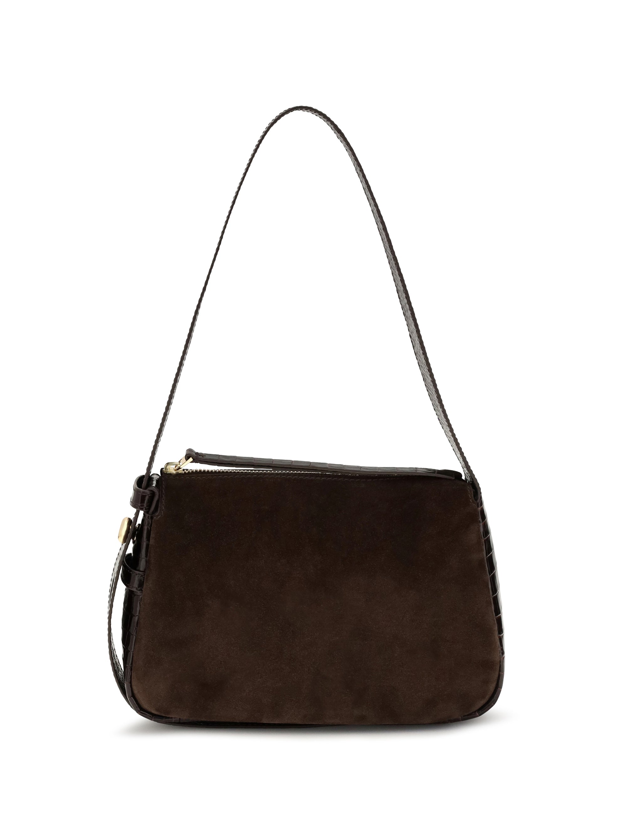 small romy suede shoulder bag