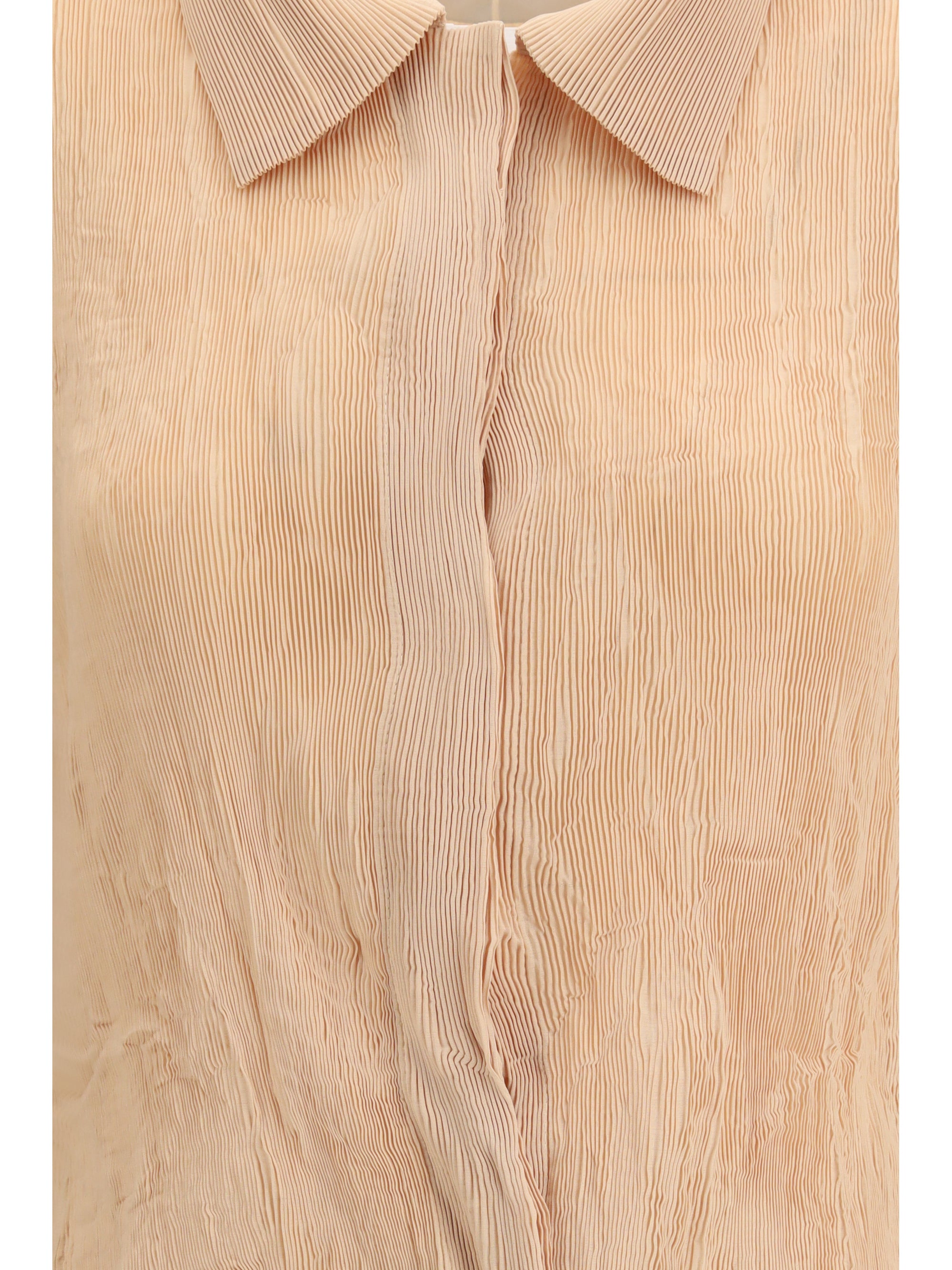 wavy shirt dress