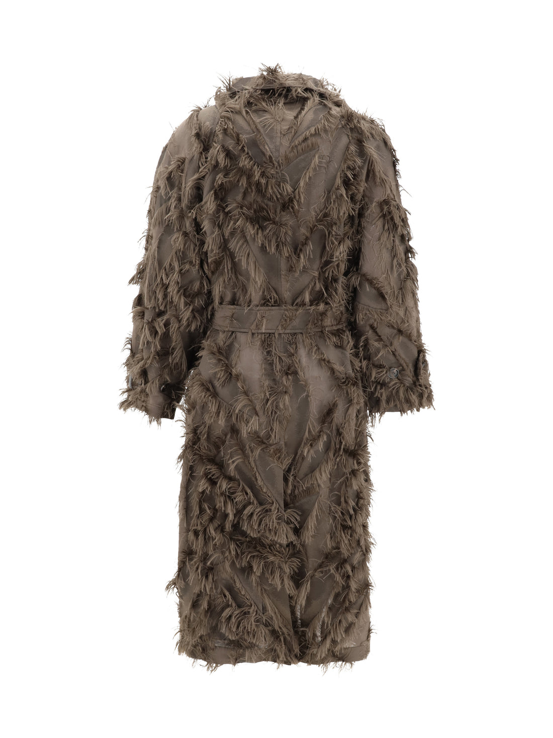 BRUNELLO CUCINELLI 40 coat with fur details