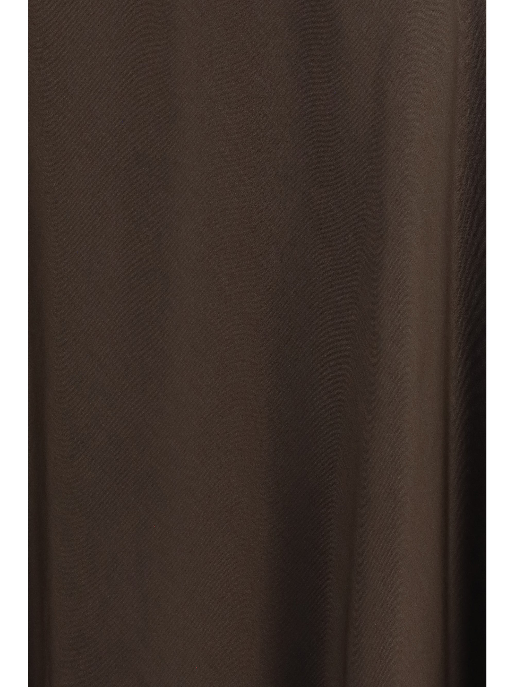 flute virgin wool and viscose twill skirt