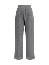 BRUNELLO CUCINELLI L ribbed lurex pants 