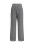 BRUNELLO CUCINELLI L ribbed lurex pants 