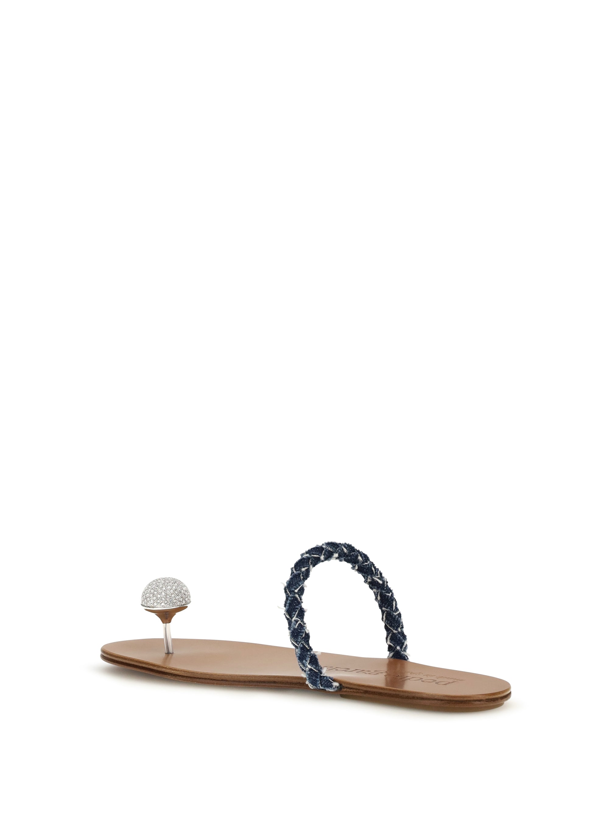 jewel-embellished sandals