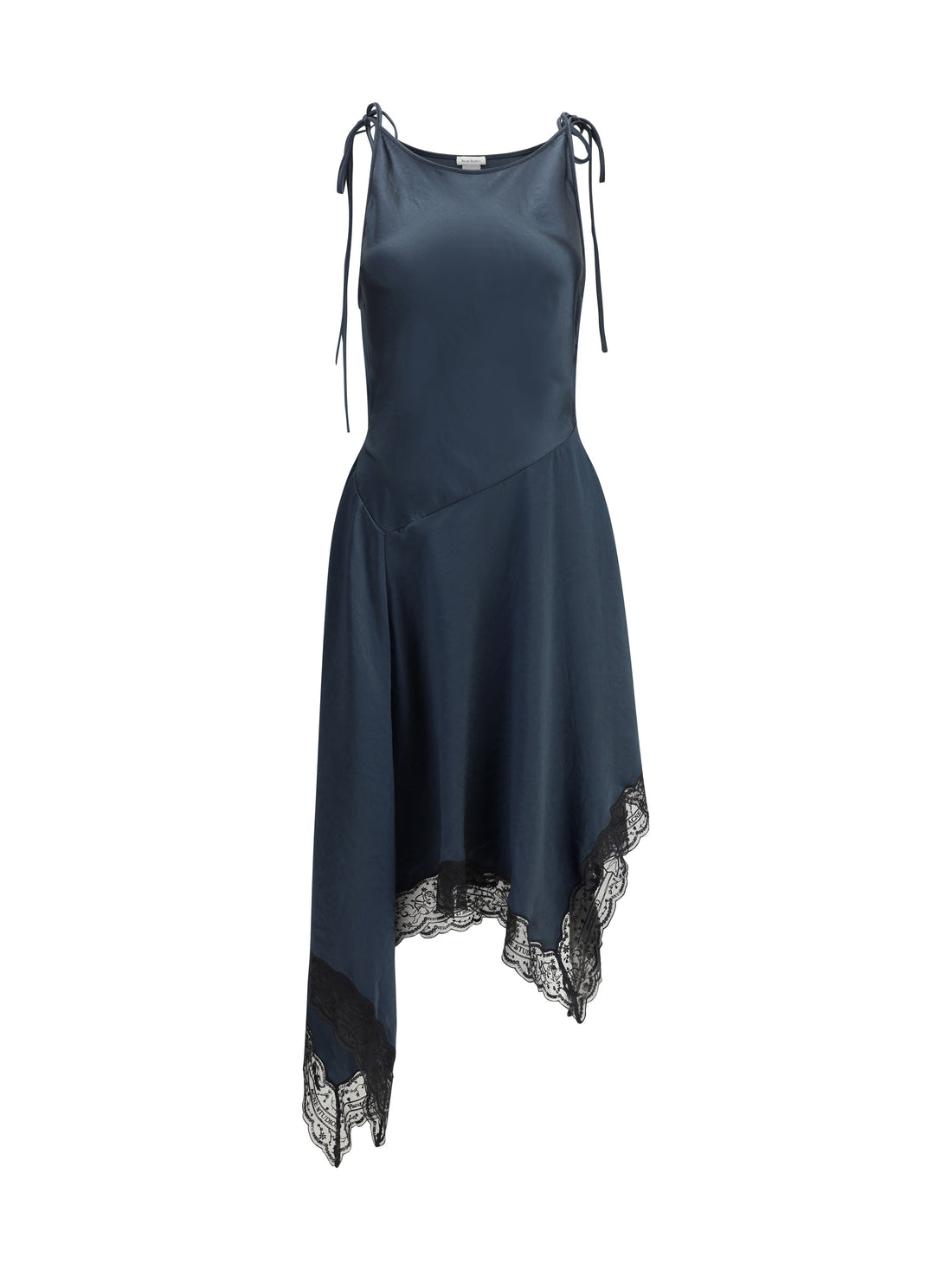 ACNE STUDIOS 38 asymmetric silk dress