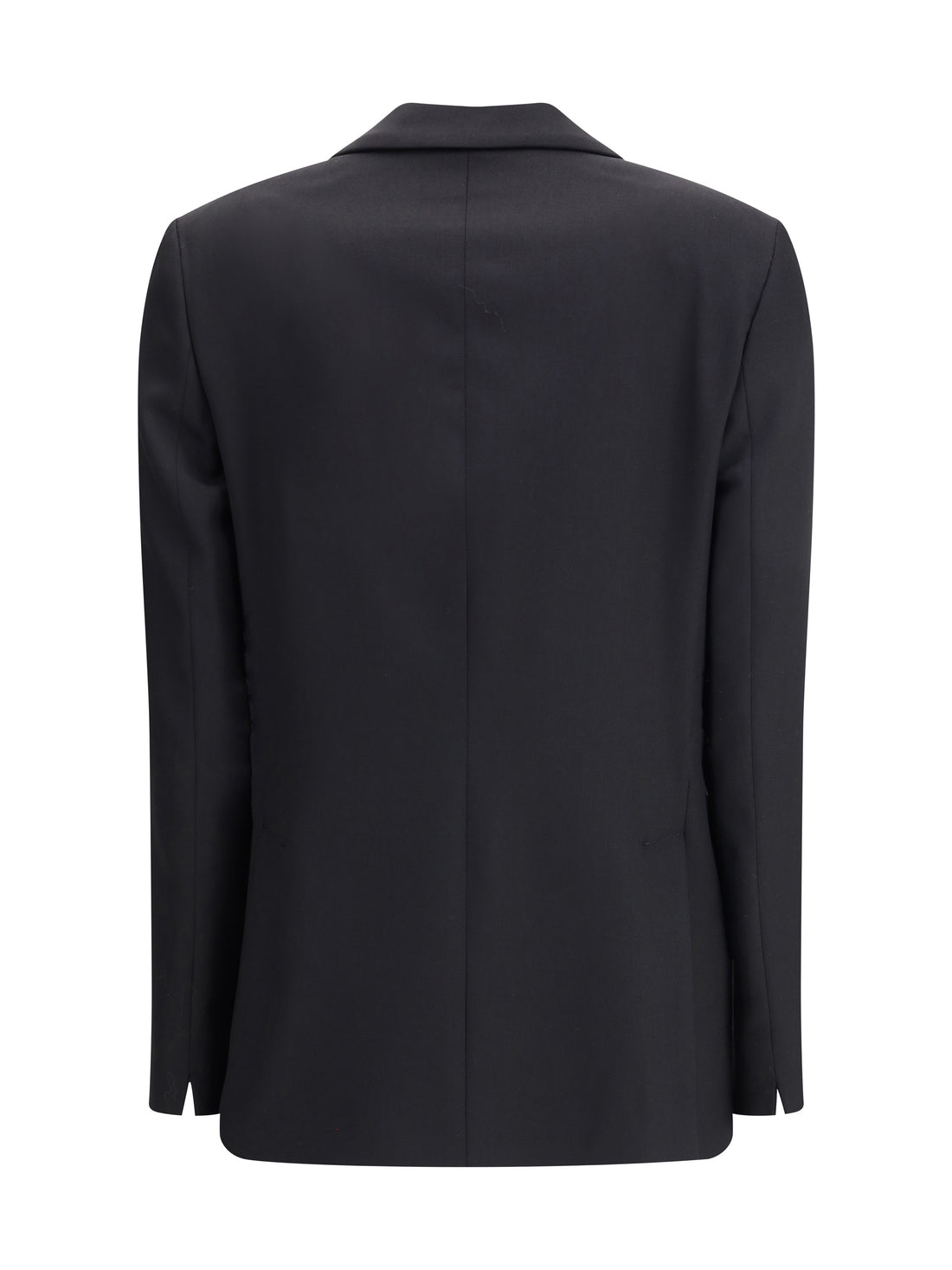 LARDINI 42 single-breasted wool drill jacket