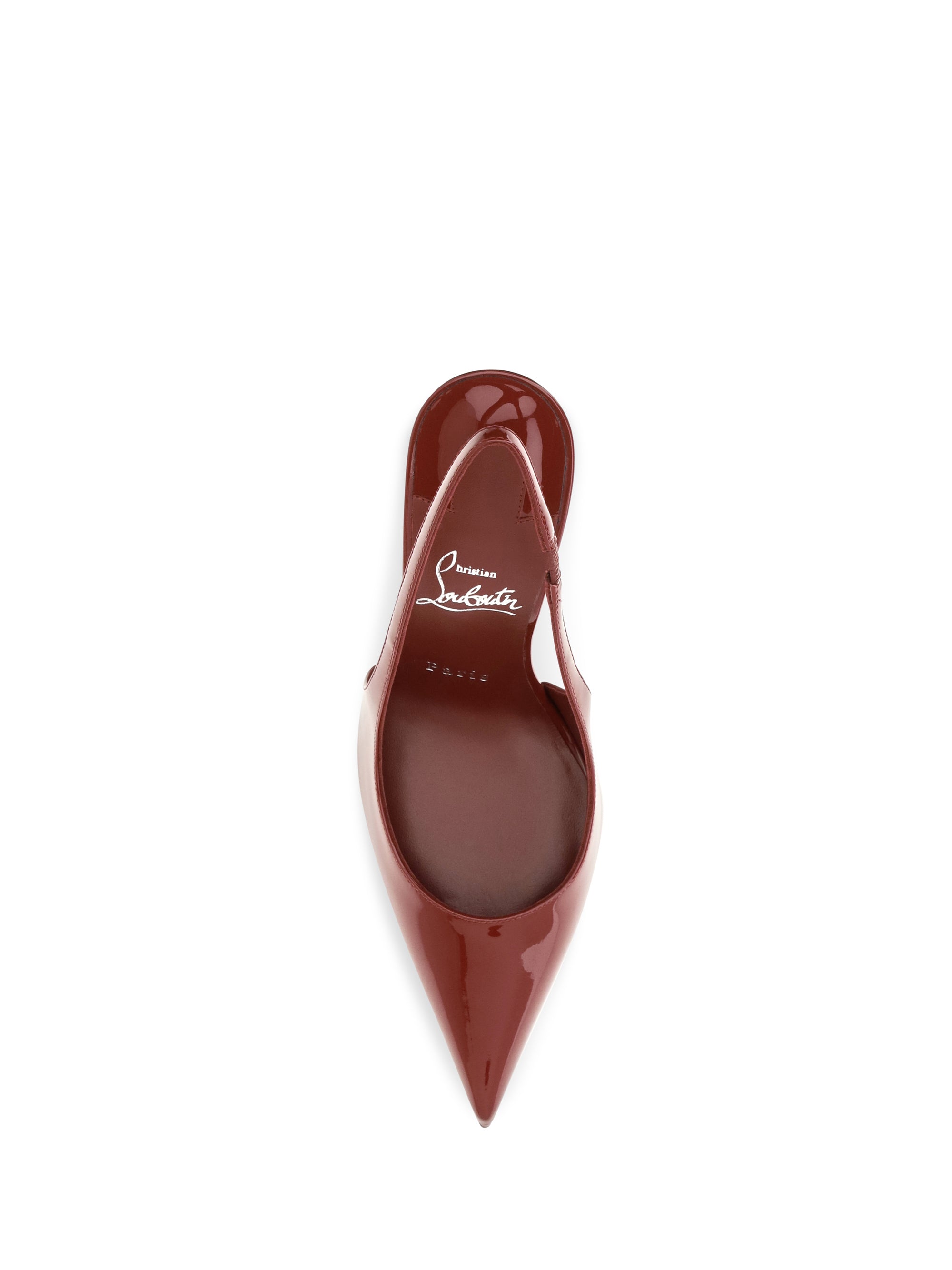 miss z slingback patent leather pumps
