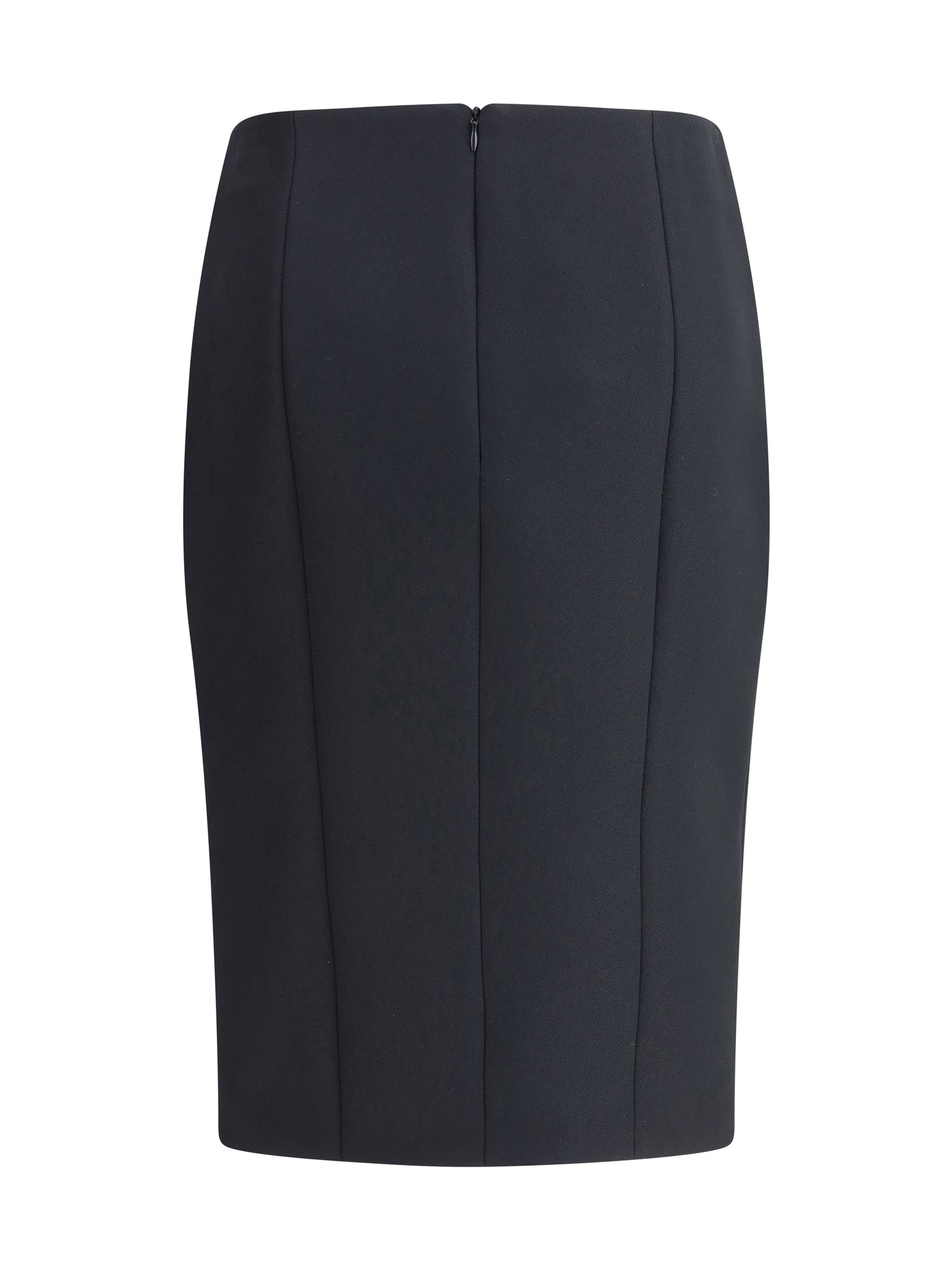 GIORGIO ARMANI 40 techno scuba pencil skir