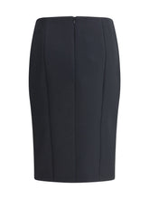 GIORGIO ARMANI 40 techno scuba pencil skir