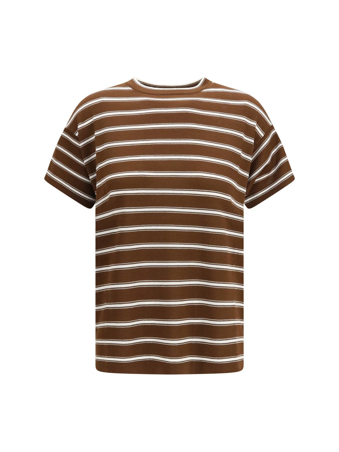 BRUNELLO CUCINELLI XL knitted shirt in virgin wool and cashmere