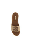 raffia slippers sandals
