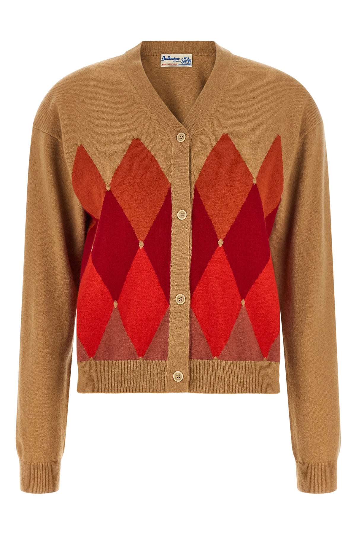 the cardigan ballantyne embodies the excellence of scottish knitwear