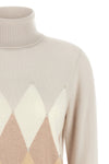 the ballantyne new diamond turtleneck sweater redefines luxury knitwear through