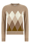 the ballantyne classic diamond crew neck sweater exemplifies knitwear excellence