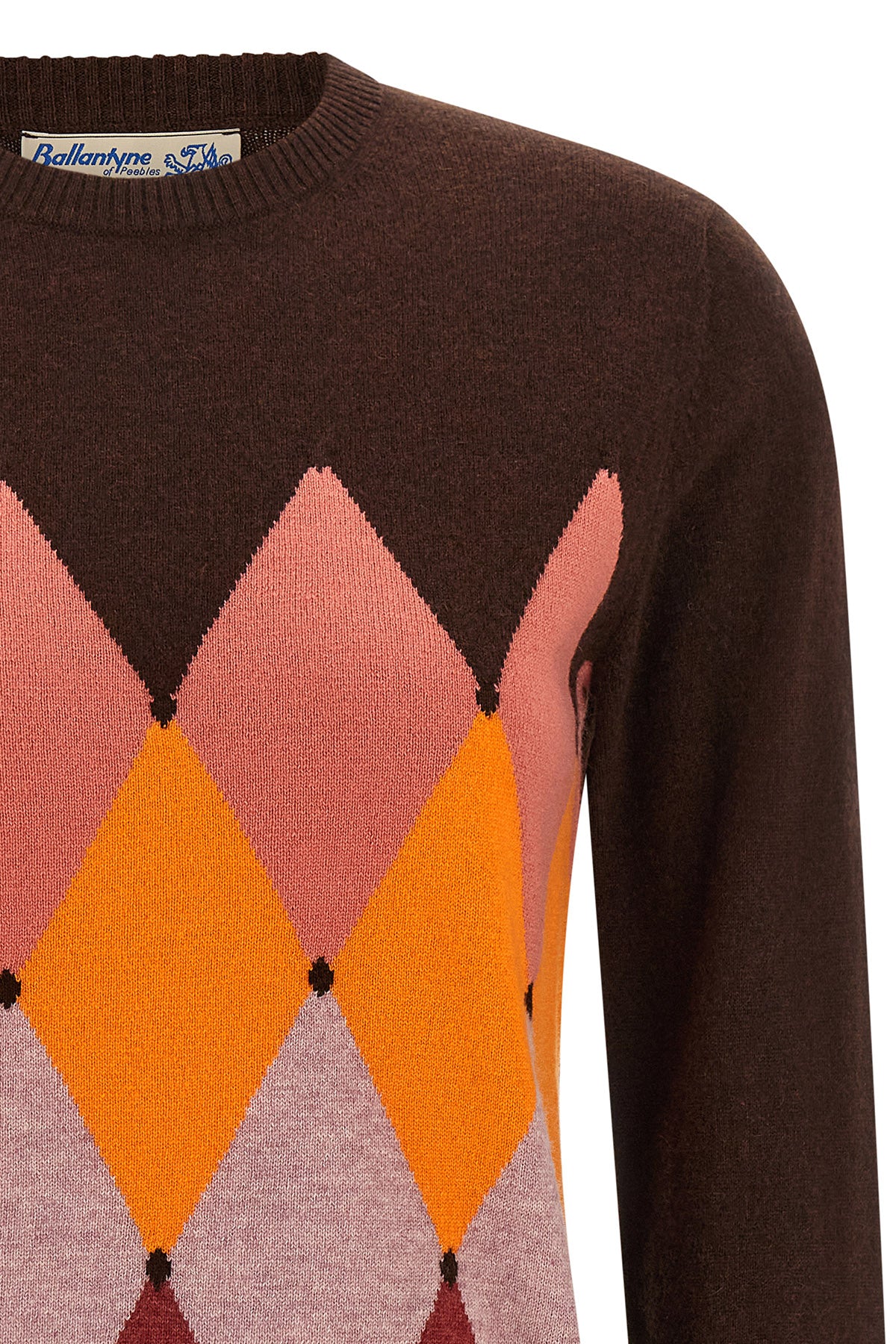 the ballantyne pure cashmere crewneck sweater represents the excellence of handm