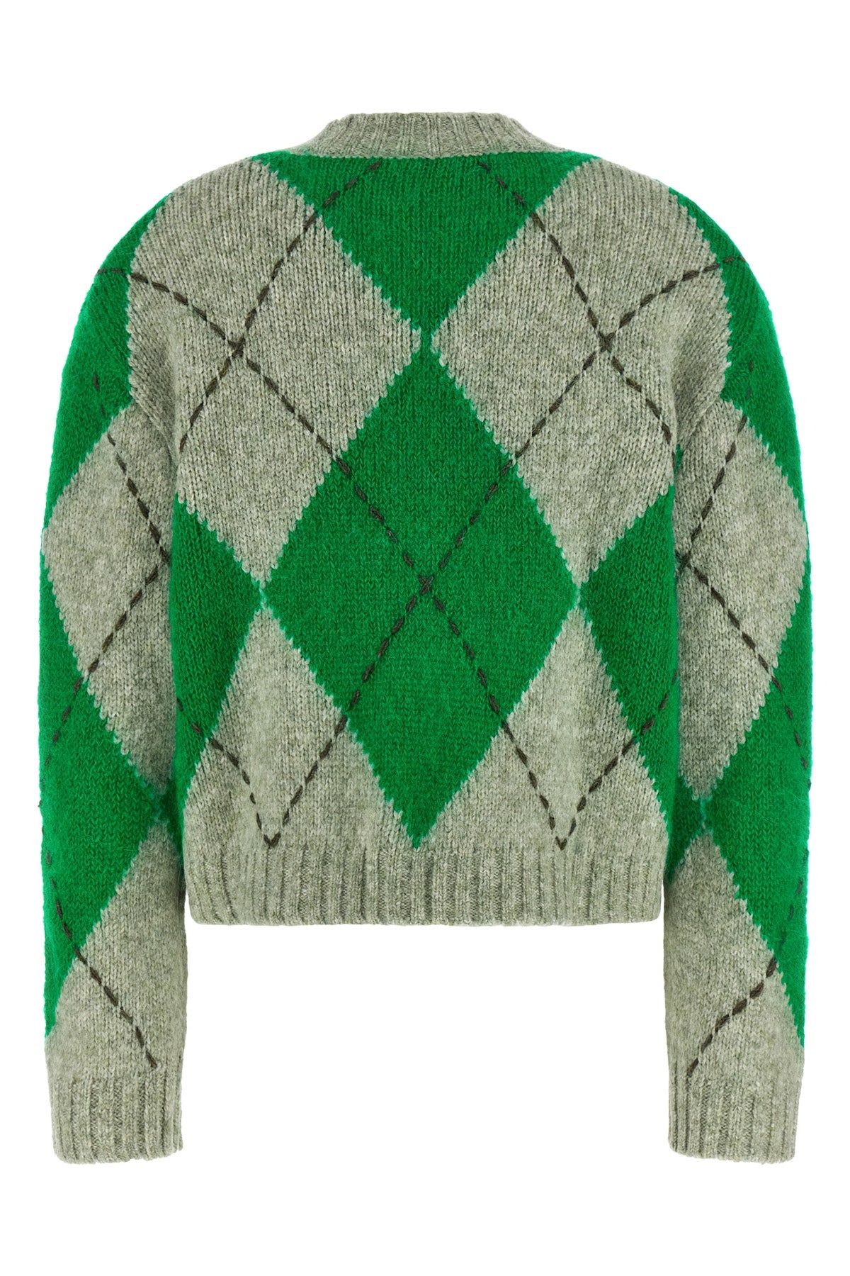the ballantyne sweater redefines classic knitwear through contemporary volumes a