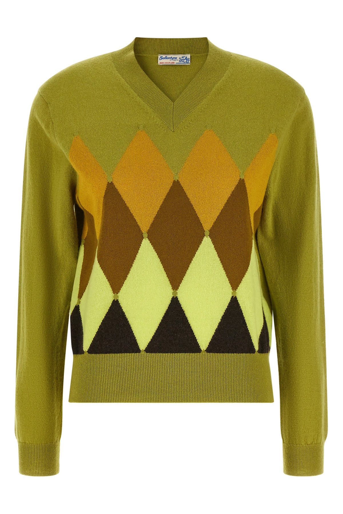 the ballantyne pure cashmere sweater embodies the excellence of traditional scot